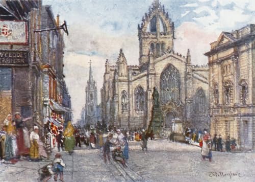 Cuadro en lienzo de St Giles para decorar tu oficina con el arte clásico de John Fulleylove