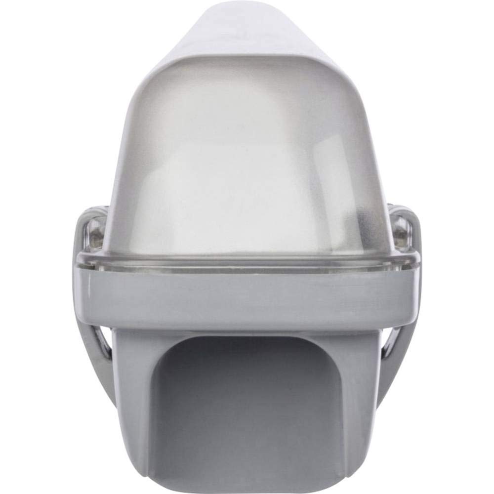 Müller-Licht LED-Feuchtraumleuchte 120 cm für höchsten Lichtkomfort - schönes neutralweißes Licht (4000 K) für optimale Arbeitsbeleuchtung - 2 x 18 W LED-Röhre - IP65 - grau