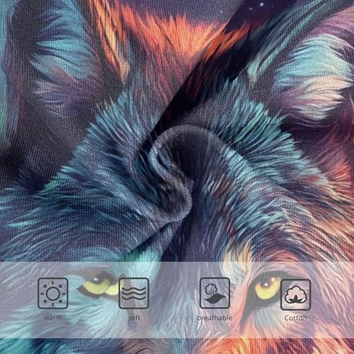 Colorful Wolf Flower Toddler Girls's Underwear 2T 202c02863