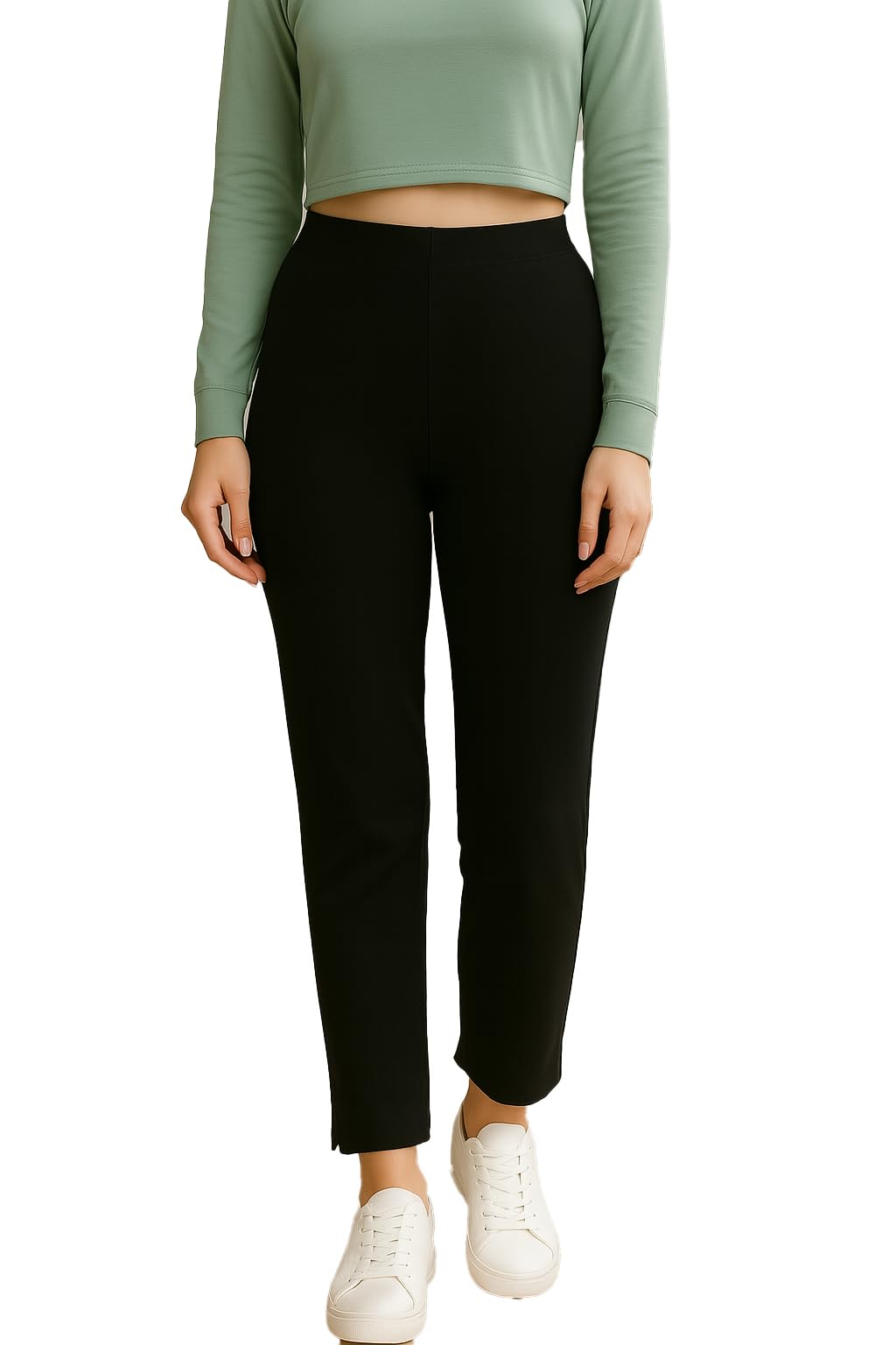 dollar Missy Women's Super Soft Stretchable Straight Pant with Pocket-picture-15