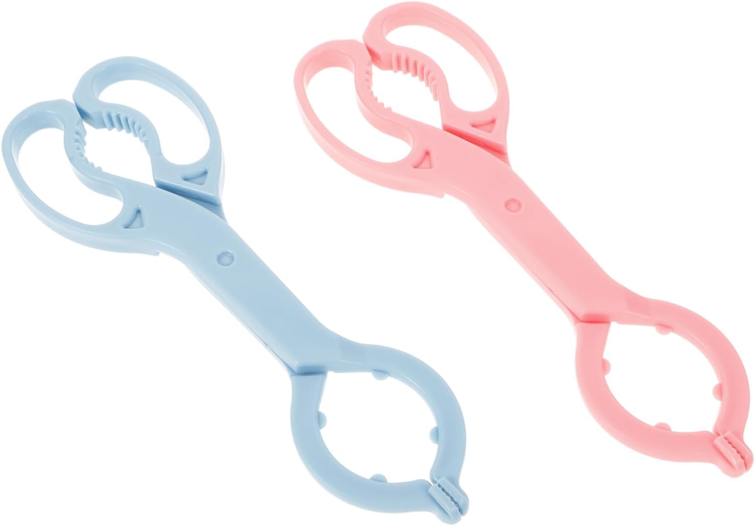 Yardwe 8pcs Feeding Bottle Clamp Ergonomic Non- Gripper for Easy Handling of Hot Bottles for Newborns