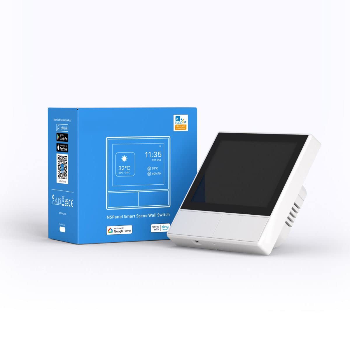 SONOFF NSPanel Smart Switch - Smart Home, Alexa, Google, eWeLink (EU Weiß)