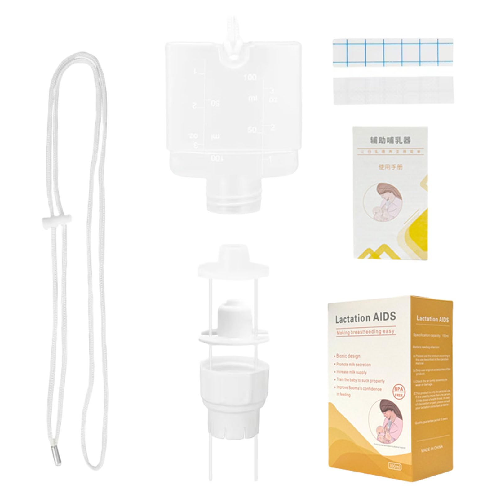 Infant Nursing Device Gentle Suction Soft Silicone Newborns Lactation Aid Device Easy Disassembly Postnatal Care Product
