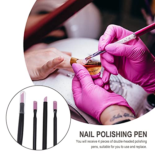 Minkissy 4Pcs Professionelle Kutikula Trimmer Nagelhautschieber Messer Remover Dead Haut Kutikula Trimmer Remover Pusher… – Bild 4
