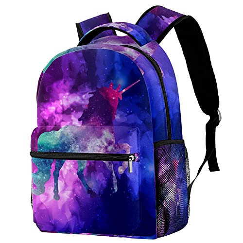 Sac à dos licorne pour écolier avec espace PC portable au collège
