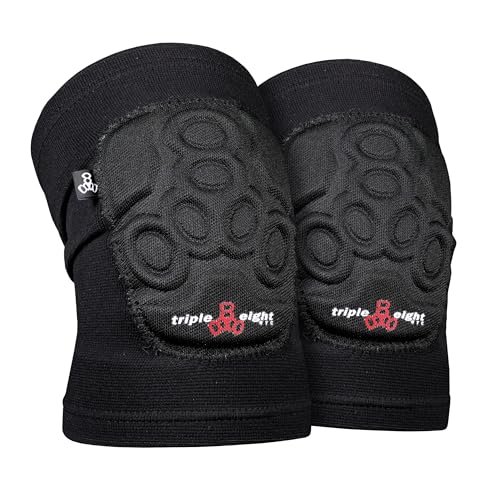 Triple Eight Covert Knee Pads – Ideal for Roller Skating, Biking, BMX, and...