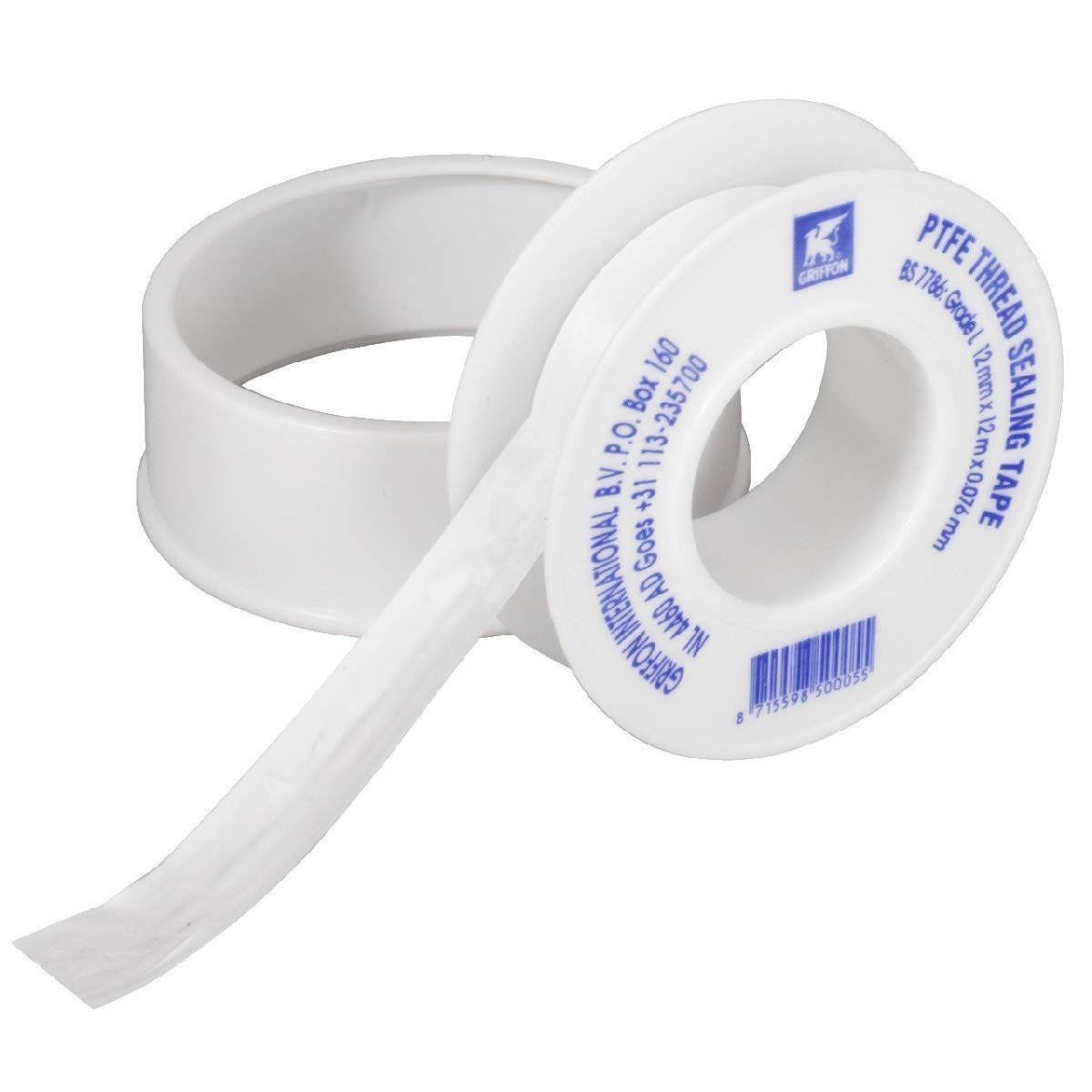 Ruban Ptfe Standard Dimension 12Mlx12Mmx0,​076