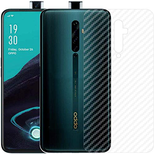 Image of Compatible with Oppo Reno 2Z Back Screen Protective Film Carbon Fiber Skin Transparent Screen Guard Sticker