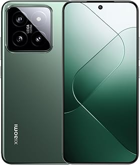 Xiaomi 14 5G (512GB + 12GB) Global Version Unlocked Worldwide (for Tmobile Mint Tello & Global) 50MP Triple Pro Leica Camera 6.36" 144Mhz (Jade Green)