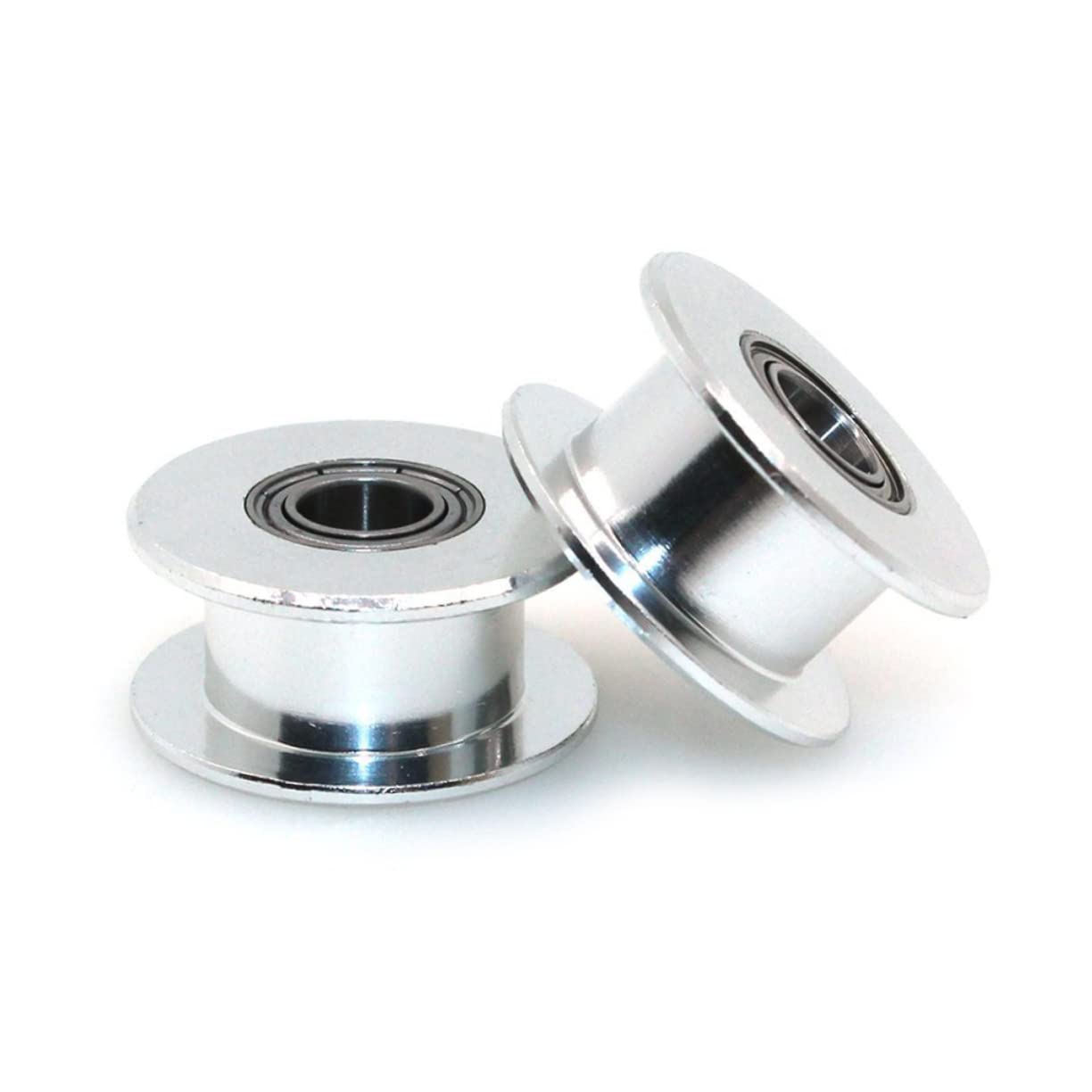 iplusmile 15piezas Poleas De Sincronización De Aleación De Aluminio Dientes Para Bandas Para Maquinaria Cnc y Transmisión Mecánica