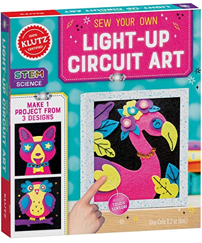 Klutz Sew Your Own Light-Up Circuit Art Craft & Science Kit