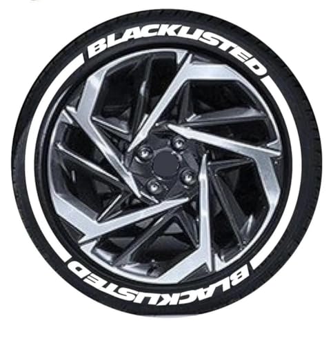 Generic Modsworld BL Logo Tyre Stickers for Car & Bike - Image 2