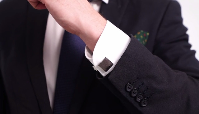 Set 6 pares mancuernillas clásicas para hombre miniatura 7