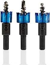 Taladro De Sierra Perforadora, Abridor De Agujeros De Acero, Broca De Núcleo Recubierta Azul For Herramienta De Perforación De Metal, 1 Uds. (Color : 40mm)