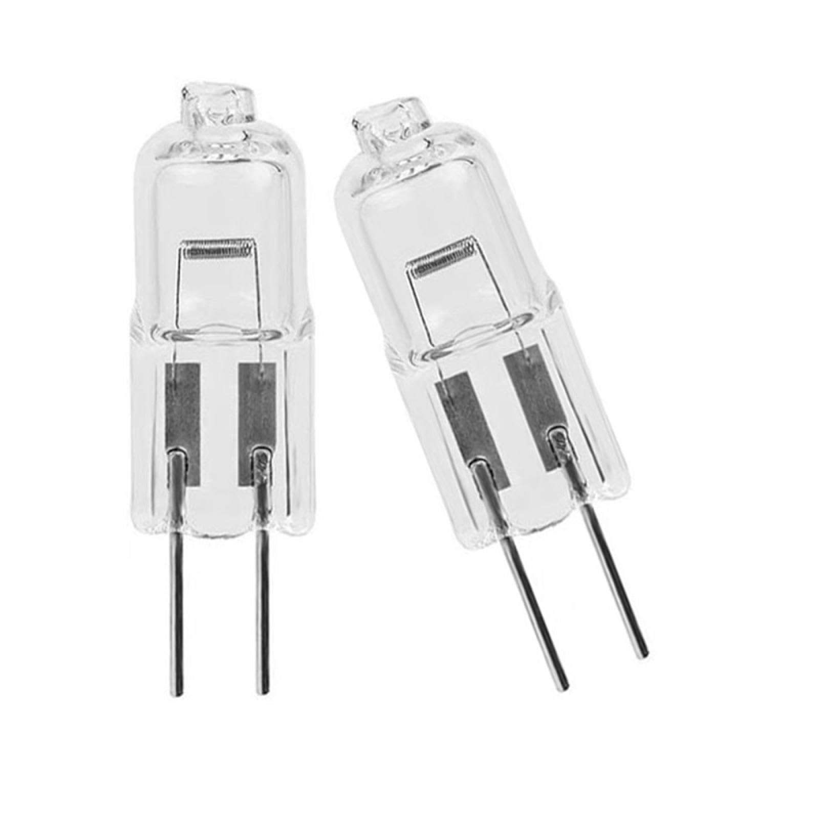 JZLBBC G4 Halogen Bulbs 10W 24V 35W 50W AC/DC Dimmable with Long Lasting Lifetime High Brightness T3 JC Type 20W G4 Bi-Pin Base Warm White 20PC 10W