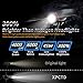 XPCTD 7 Inch LED Headlight DOT DRL Light Halo Bulb Kit for Touring Street Glide Road King Ultra Classic Electra Glide FatBoy Tri Cvo Heritage Softail Slim Deluxe Switchback Black