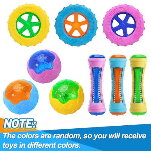 MEWTOGO 3 piezas juguetes flotantes para perros TPR miniatura 4