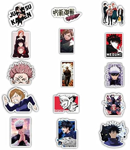 Aapki Marzi Jujutsu Kaisen Laptop Stickers | Vinyl Stickers | Matte ...