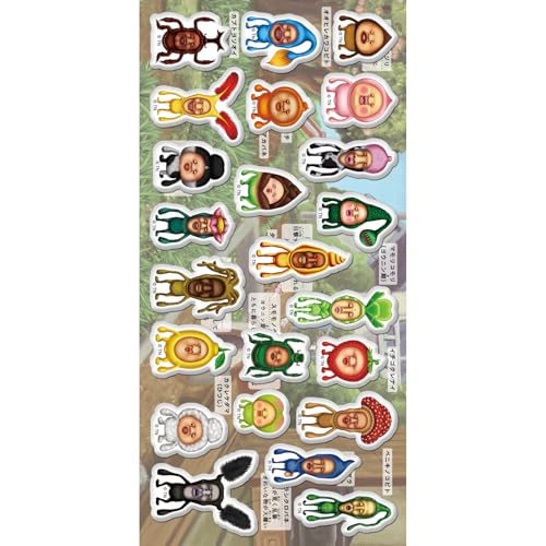 クーリア シール こびとづかん 図鑑シール 集合 94504のサムネイル