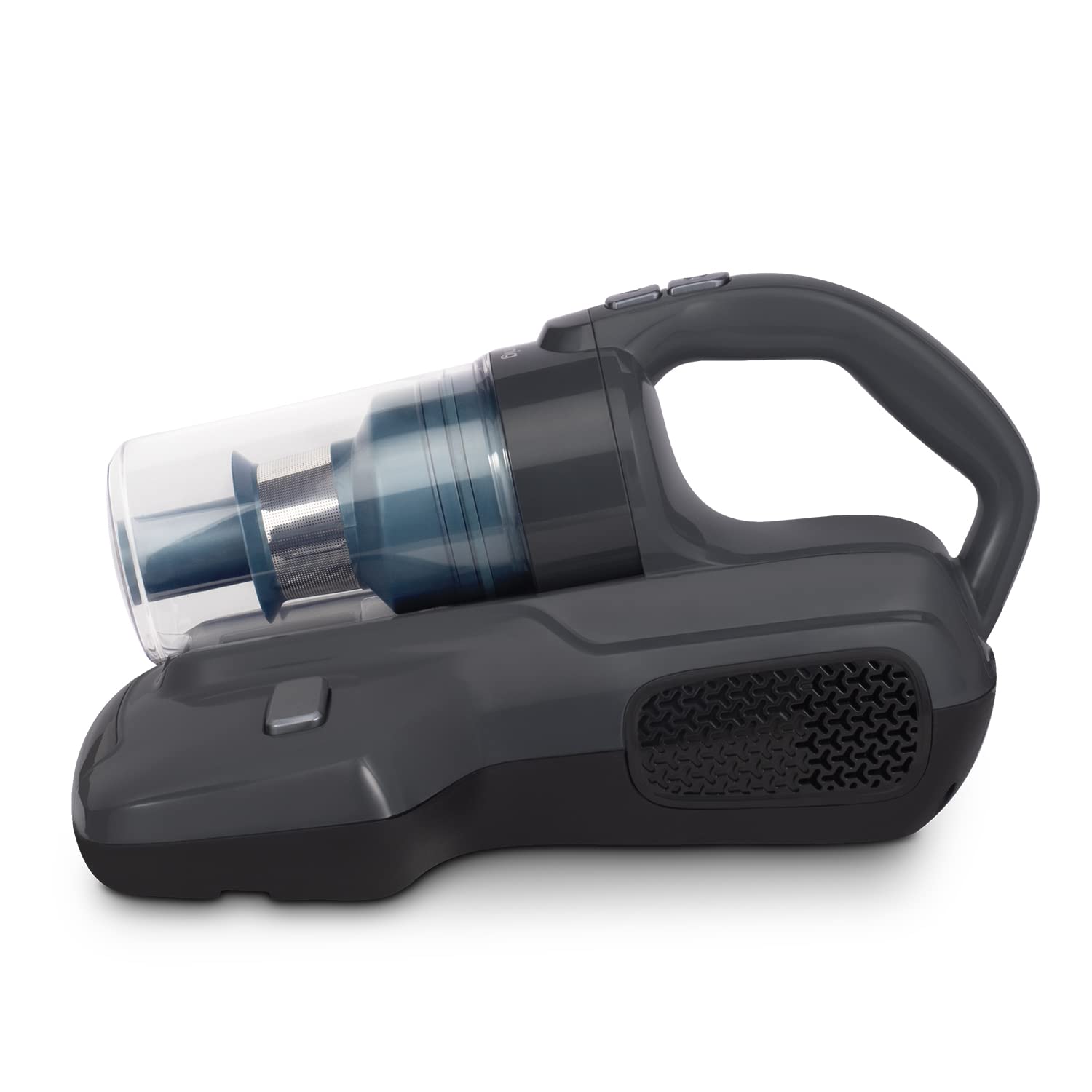 H.Koenig Aspirador de Mano Colchón y Textiles UMAT40, Succión, Lámpara UV, Batteo, Antiácaros y Antibacterianos, Ergonómico, Filtro Hepa, para Colchones, Sofá y Otros Tejidos, 400 W