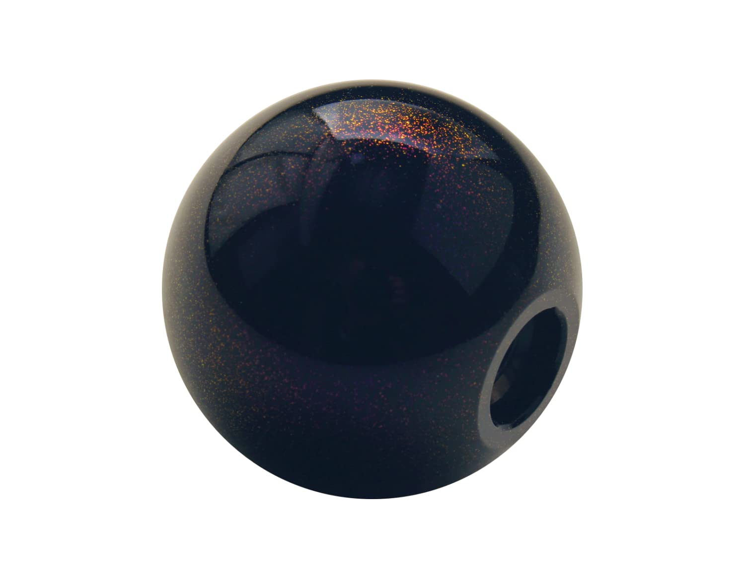 Amazon.com: DEWHEL Black/Purple Pearly Glitter Weighted Aluminum