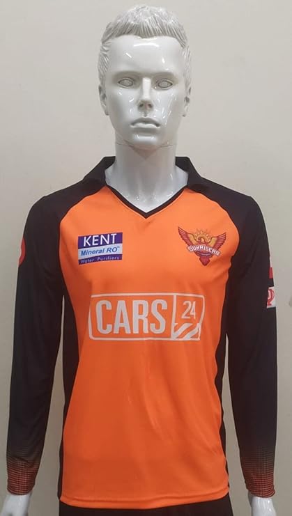 Sunrisers hyderabad t shirt full sleeve Clearance