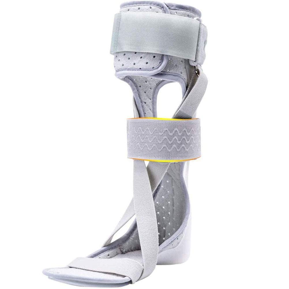 Férula para ortesis de tobillo con férula de corrección de tobillo para pie caído, lesiones nerviosas, posición del pie, aliviar la presión, unisex