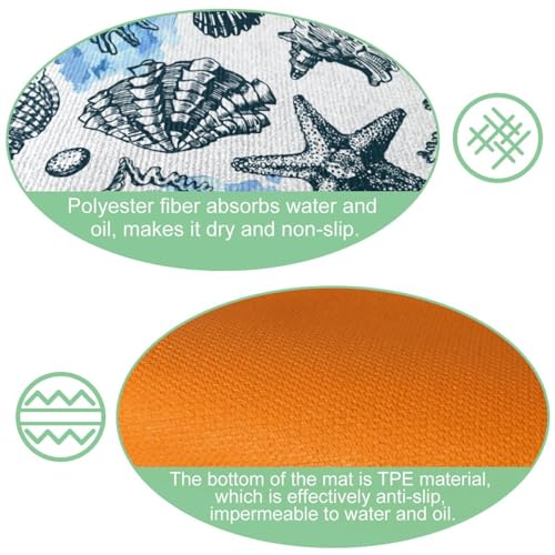 Tapis de cuisine antidérapant et lavable pour un sol sécurisé - 6