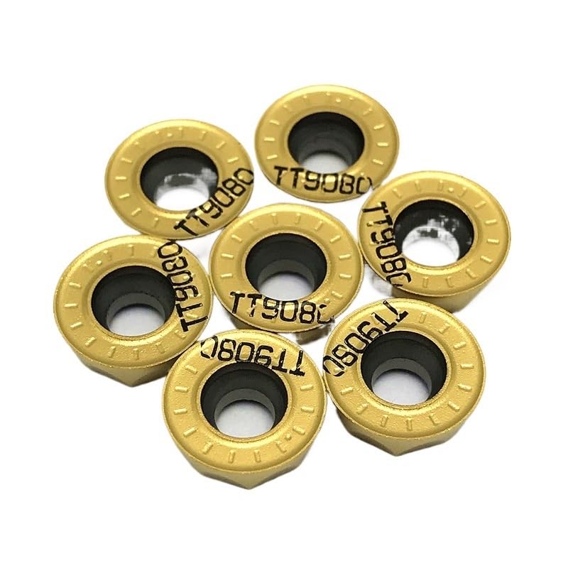 Set de 10 insertos de carburo RPMT1204 M C TT9080 para fresado miniatura 1
