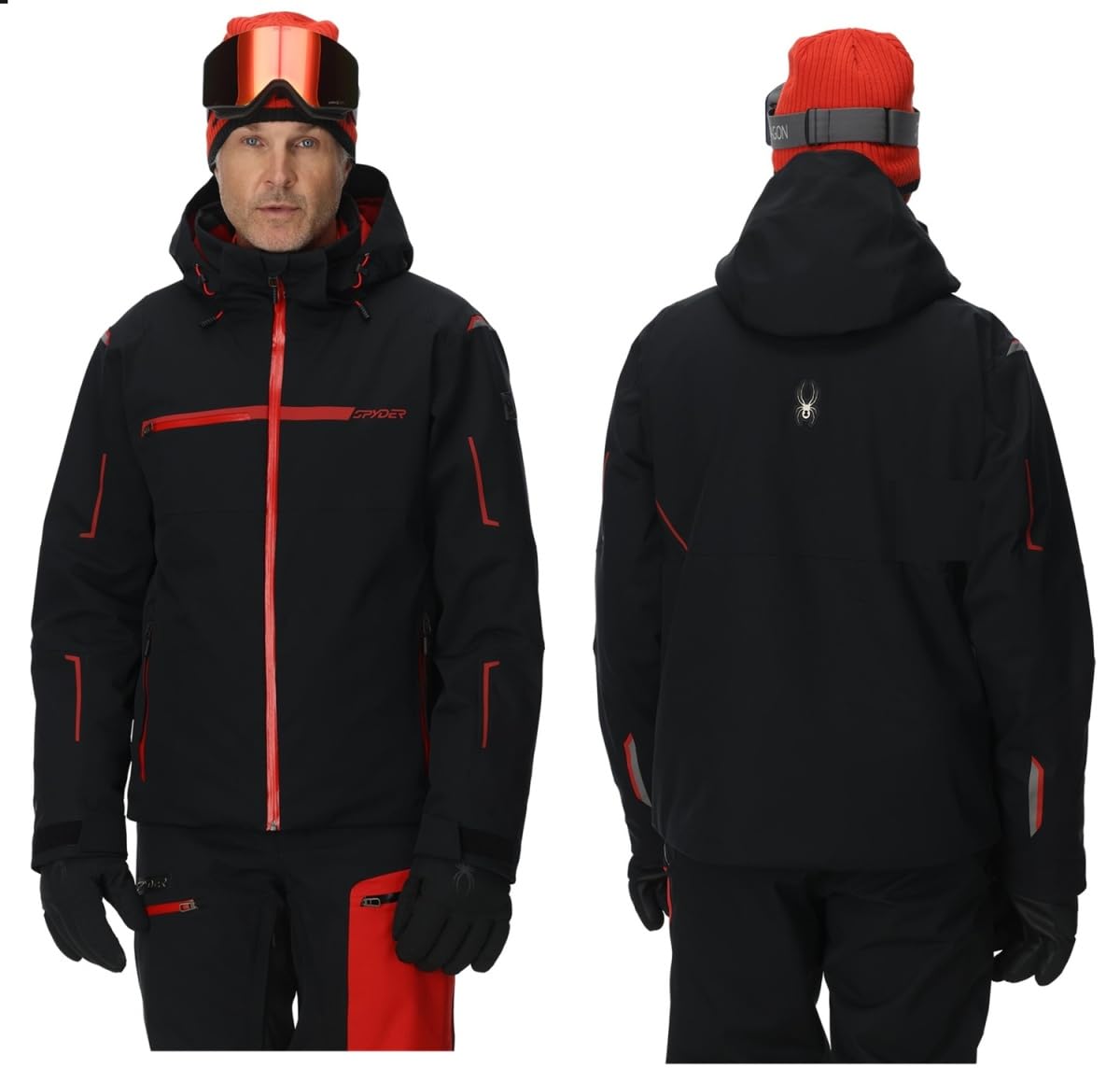 Spyder Titan 38SA075404 BLK5 Men's Ski Jacket Winter Jacket