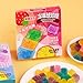 Gem Crystal Amber Candy Assorted Fruit Flavors for party, 4-Pack, Edible Gem, Gluten-Free, Exquisite Packaging, Irresistible Crispy-Chewy Texture