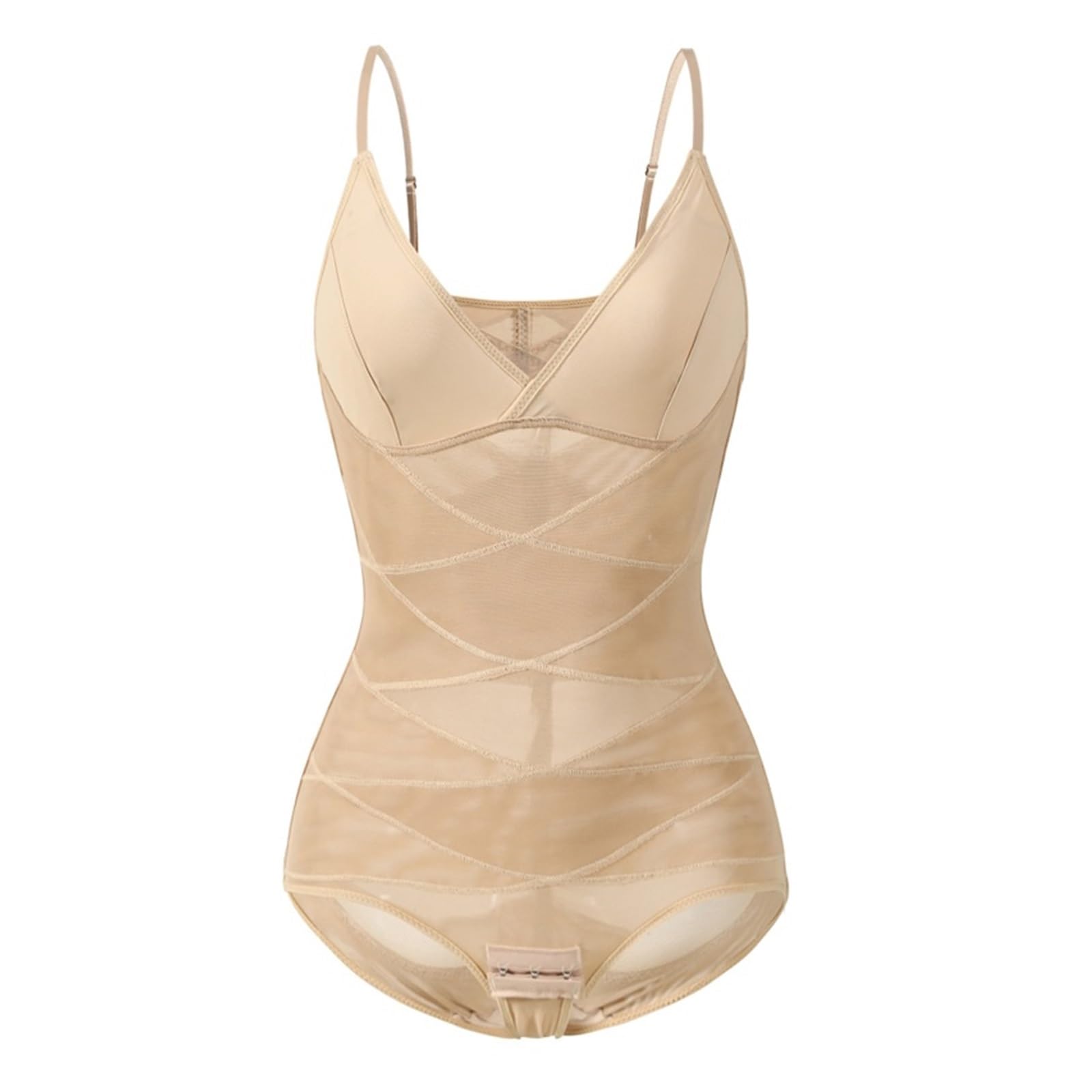 Body Modellante da Donna, Slip Modellanti per Tutto Il Corpo, Intimo Modellante a Cuciture, Controllo della Pancia, Corsetto Snellente in Rete, Pancia Piatta Sottoseno