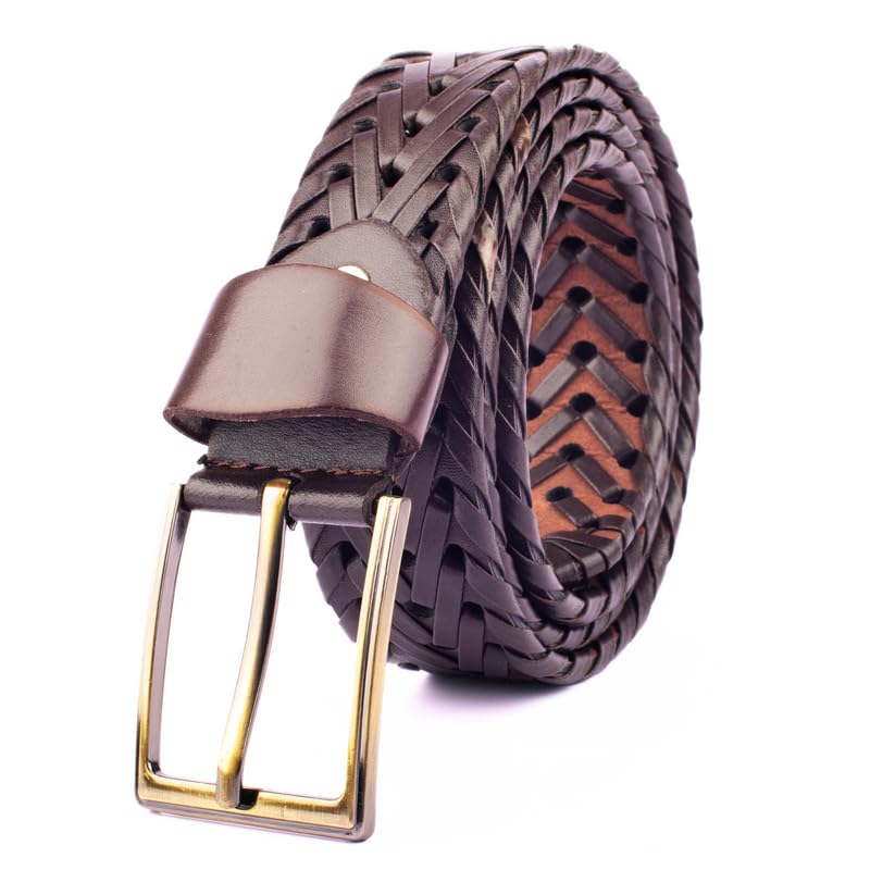 100 Leather Belts For Men Leatherboss Men's Genuine Leather Brown