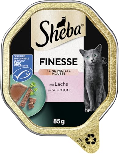 SHEBA® Schale Finesse Pastete/Mousse mit Lachs MSC 2 x 11 x 85g – Ansicht 2