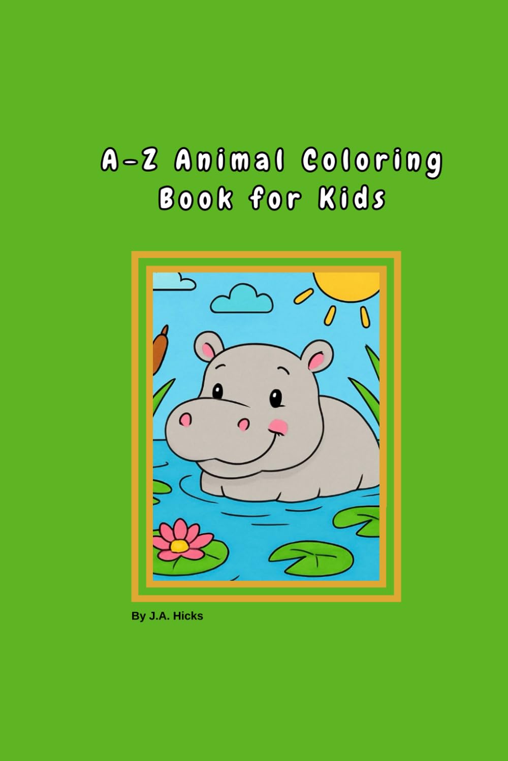 A-Z Animal Coloring Book for Kids
