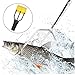Neroyaner Fishing Spear Fishing Fork 3 Tooth Spring Steel Harpoon Fishing Tip Fishing Gig for Fishing Black