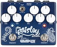 Designed in conjunction with Brad Paisley to combine his original Paisley Drive with our since-discontinued Underdog overdrive pedal Channel 1 replicates the distinctive Underdog overdrive that continues to inspire Brad Channel 2 is the same versatil...