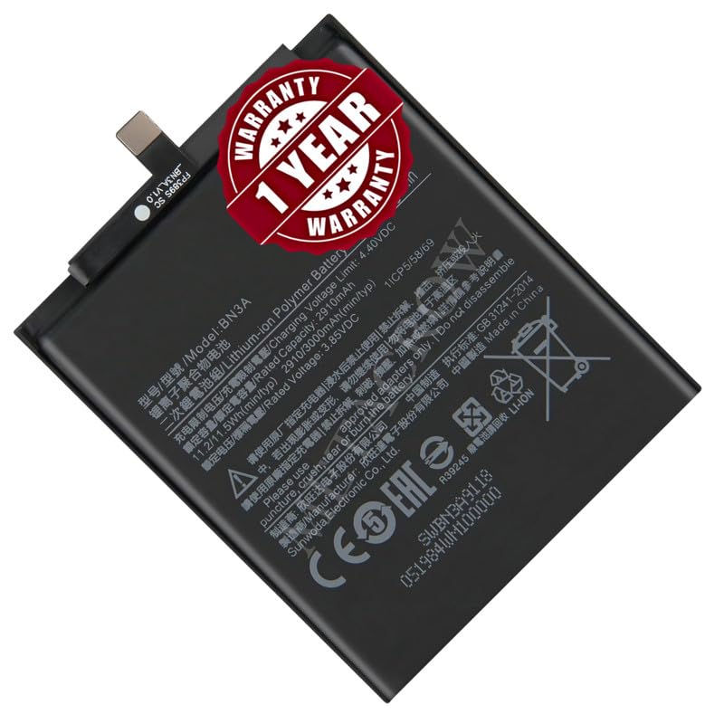 Image of Original BN3A Battery Compatible for Xiaomi Redmi Go - (3000mAh) - 1 Year Warranty JK1