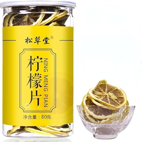 80g De Té Perfumado Con Rodajas De Limón Seco Refrescante Té De Hierbas Bebida Orgánica Ningmeng De Hierbas Sueltas Calmante Y Relajante Té Frío Para Hornear Ingredientes