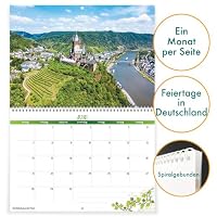 Wandkalender 2027 Deutschland, Kalender Deutsche Landschaften – Ansicht 5