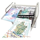 Oil Painting Board Drying Rack - 20-Layer A2 4K Wheeled Art Shelf Storage for Artist Canvas, Paper, Painting - Ideal for School & Art Club - Image 8