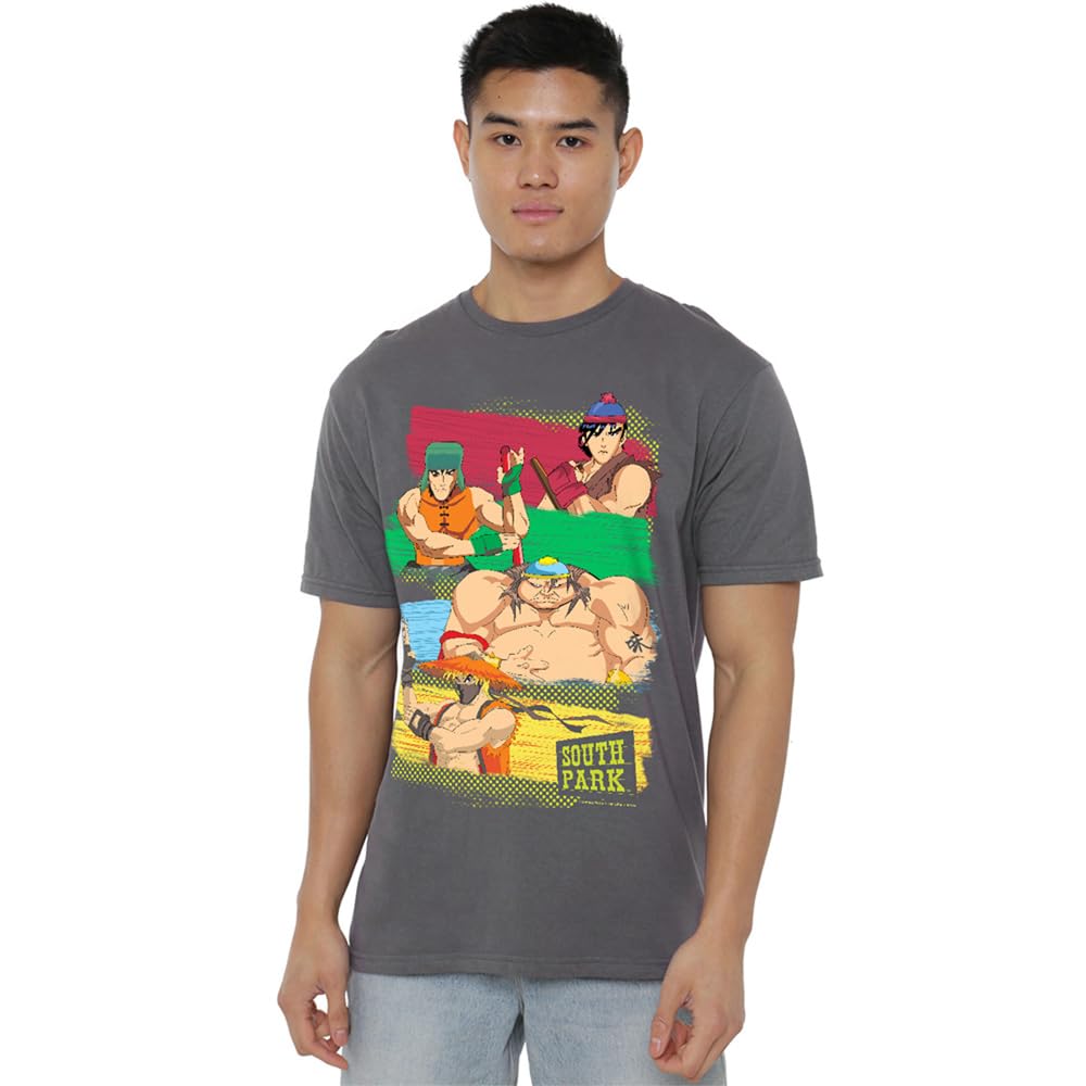 South Park Anime Unisex T Shirt, Purple, Large