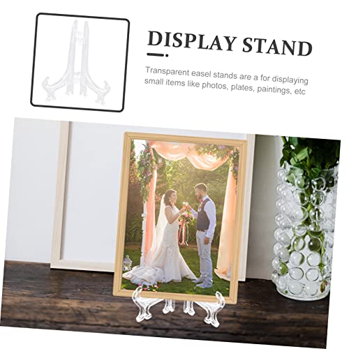 Cabilock Suporte Para Moldura De Foto 24 Peças Rack De Exibição De Prato Placa De Exibição Suporte D