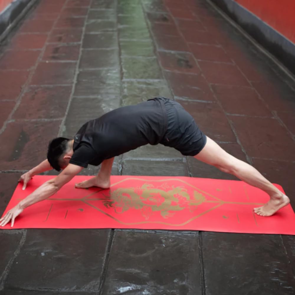 Liforme Zodiac New Year Collection - Free Yoga Bag Included - Patented Alignment System, Warrior-like Grip, Non-Slip, Eco-friendly, Sweat-resistant, Long, Wide and Thick for Comfort