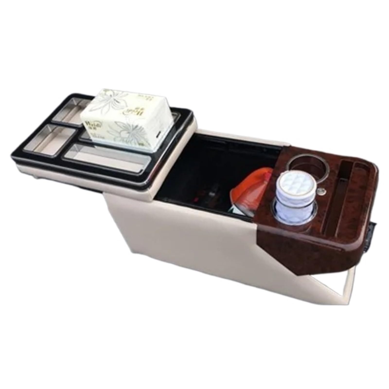 JMOLXURI Car Armrest Box For Citroen For Spacetourer 2016-2021 Front Armrest Box Center Console