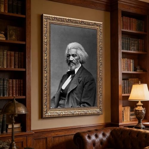 Cadre suspendu Frederick Douglass toile décoration murale 50x76 - 3