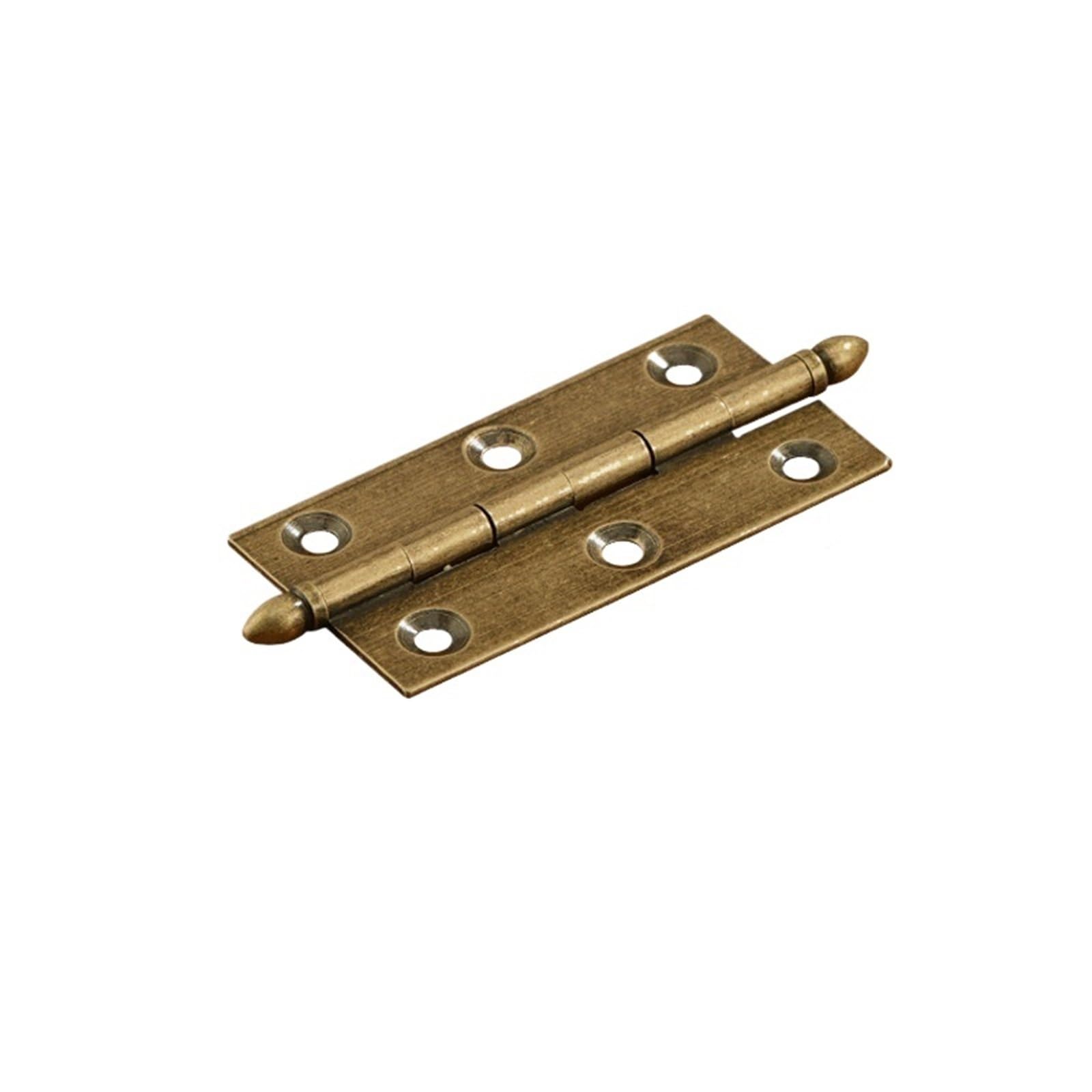 Sfoikvg T3604 Bronze 64Mm Door Hinges Hinges 4Pcs Antique Brass Door 2/2.5/3 Inch Furniture Cabinet Drawer Butt Hinge For Wooden Box Hardware For Outdoor Doors(T3604 Bronze 64Mm)