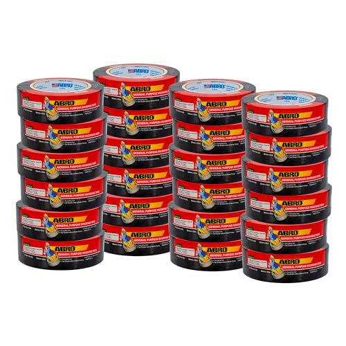 Image of ABRO Masking Tape, GP 36mm x 55M, All Purpose Natural Masking Tape for Temporary Labeling and Marking, Easy Tear, Clean Removal, Painters Tape for DIY and Professional Uses - Natural