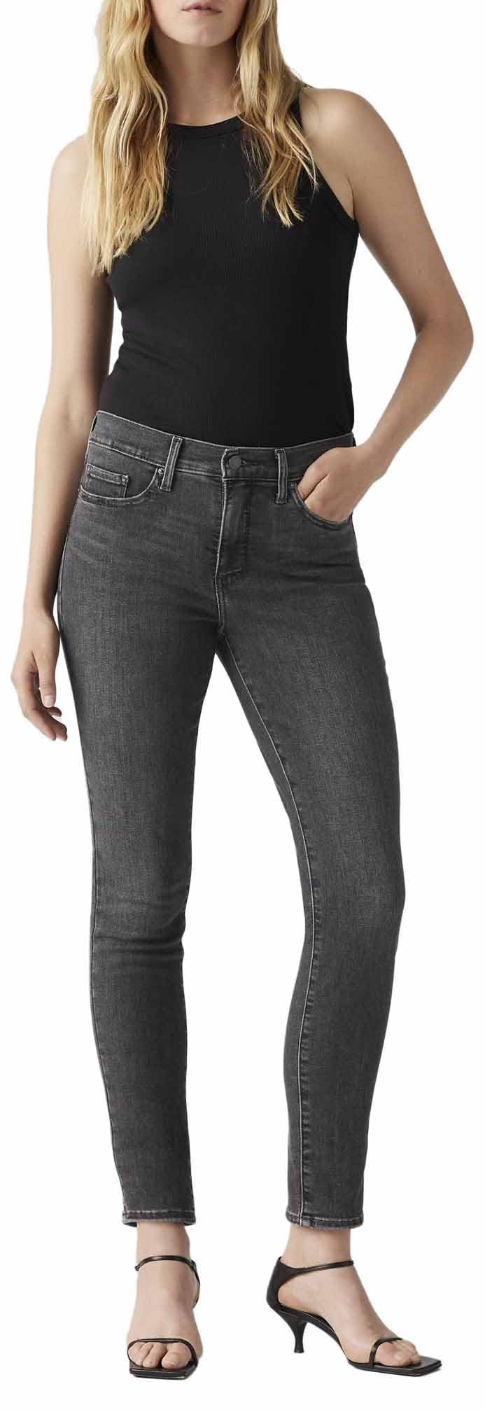 Levi's Women's 311 Shaping Skinny Jeans, Bloom Black, 26W / 30L
