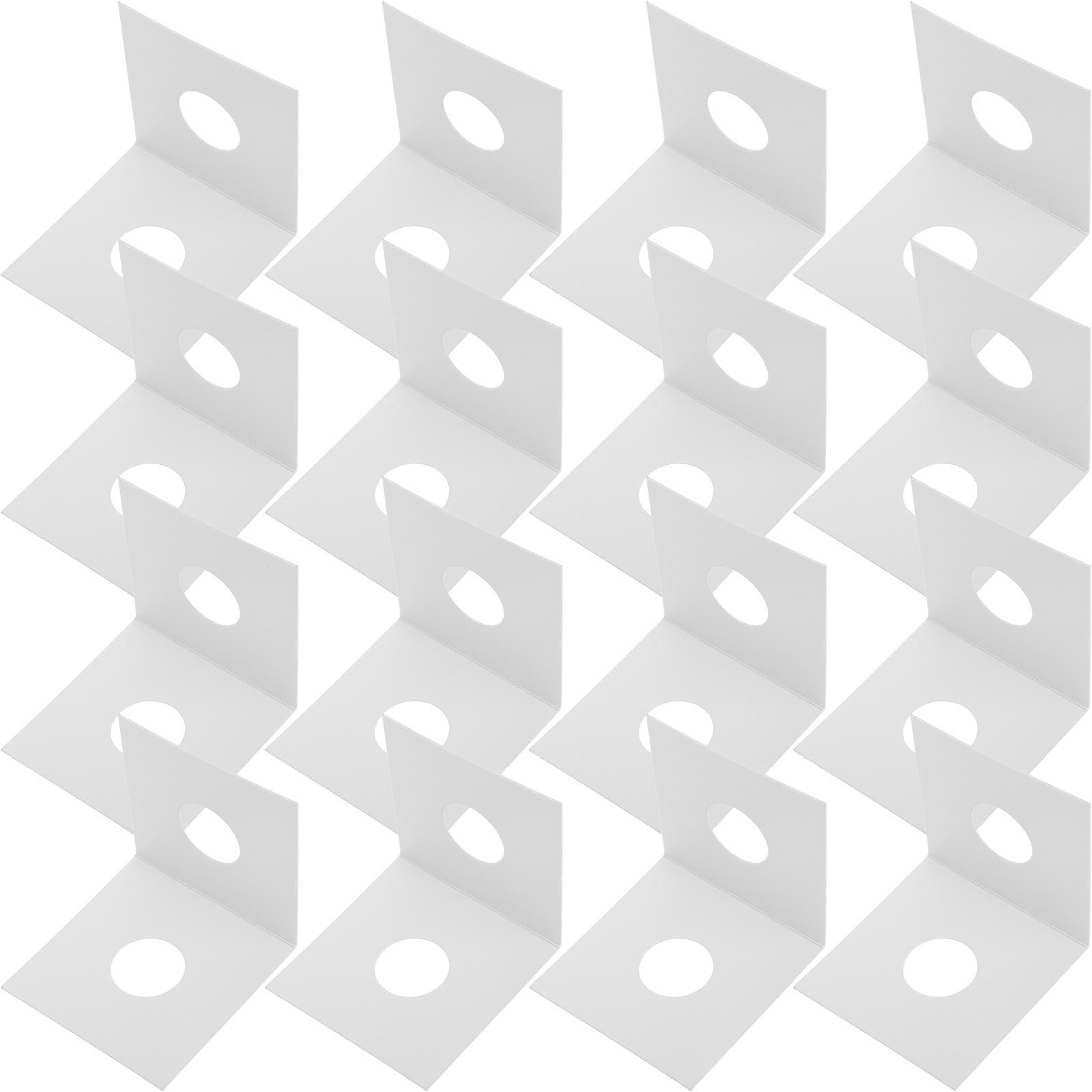 Clip de Papel para Monedas 400 Piezas Blanco para Colección